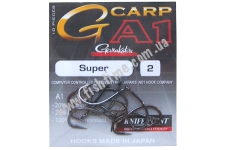 Крючок Gamakatsu G-Carp A-1 Super Black 2sizes 10шт.