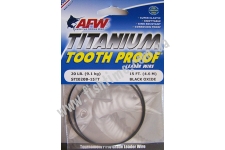 Поводковый материал  Titanium Tooth Proof 20lb 9.1кг 4.6м
