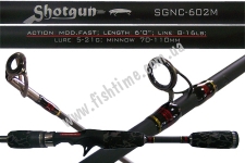  Favorite Shot Gun SGNC-602M 1.80m 5-21g M.Fast cast