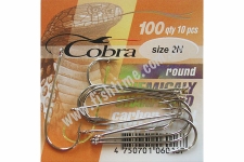  Cobra ROUND NICKEL hooks 10 pcs. 002