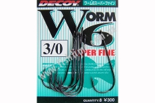  Decoy Worm 6 Super Fine 3/0 8