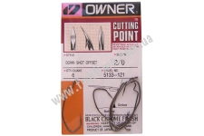   Owner Offset Cutting Point 6  Black Chrome 5133-2/0