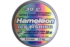 Леска Momoi Hameleon ICE Fishing 0,14 мм, 2,3 кг, 30 м, серебряная