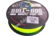  Bull-Dog Fluo Carp Line 300, 0,31mm,   PT 12,65kg