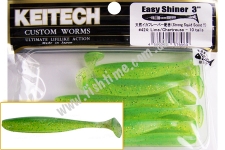  Keitech Easy Shiner 3 424 Lime Chartreuse 