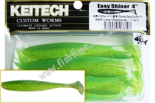  Keitech Easy Shiner 4 424 Lime Chartreuse 