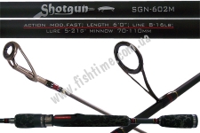  Favorite Shot Gun SGN-602M 1.80m 5-21g M.Fast spin
