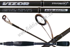  Favorite Vizor VZR-662ML 1.98m 3-14g Fast