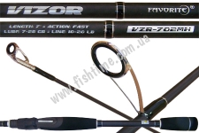  Favorite Vizor VZR-702MH 2.10m 7-28g Fast