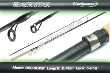 Спиннинг Kalipso Black Star BSS-802M 2,40 м 5-25 г