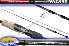 Спиннинг Fishing ROI Wizard 0.5-5g 2.20m (M202)