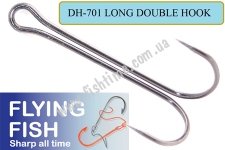  Flying Fish Long Double Hook 1/0 (Shank BN)